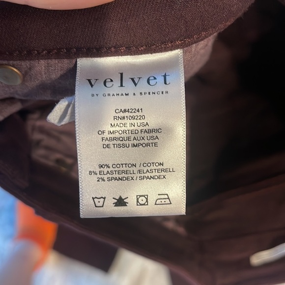 Velvet skinny jeans size 26 - Picture 4 of 6